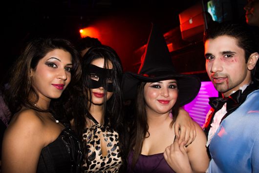 Niche Halloween party at Royalty