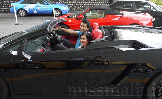 Nowshad Rizwanullah and MissMalini take the Ultimate Drive