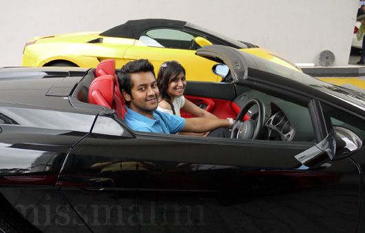 Nowshad Rizwanullah and MissMalini take the Ultimate Drive
