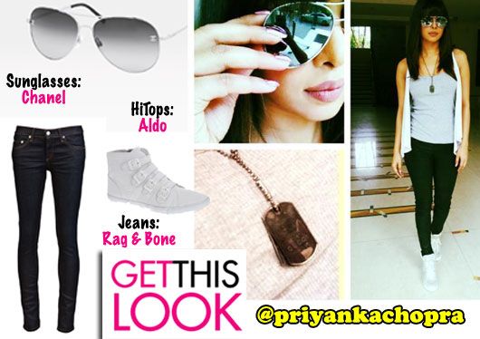 Get This Look: Priyanka Chopra in Zara and Aldo