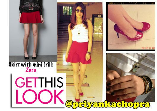 Get This Look: Priyanka Chopra in Zara and Vero Moda