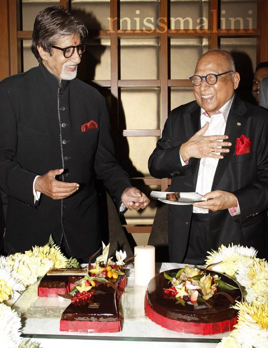 Amitabh Bachchan and Capt. Nair