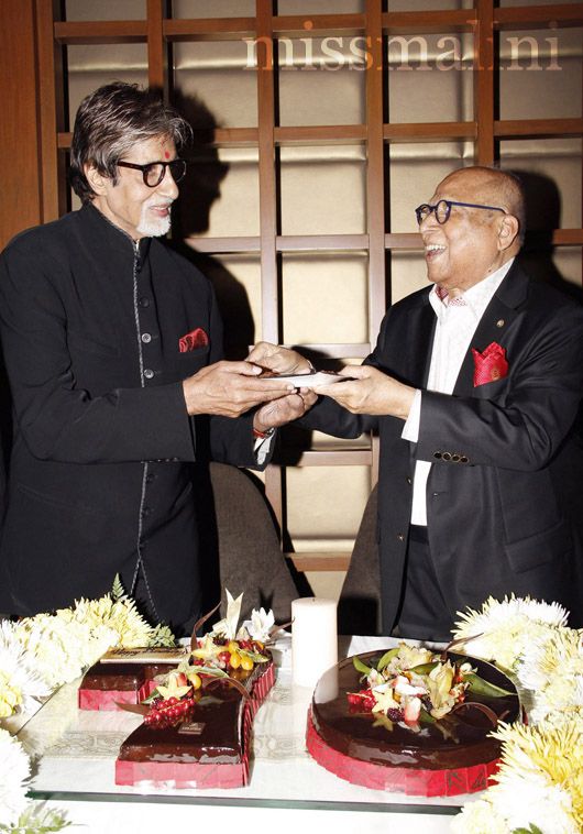 Amitabh Bachchan and Capt. Nair