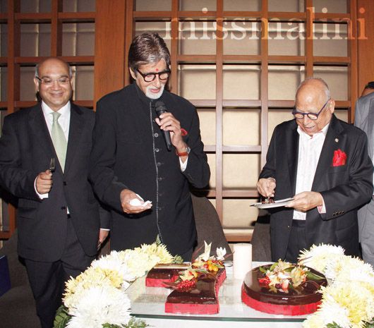 Keith Vaz, Amitabh Bachchan and Capt. Nair