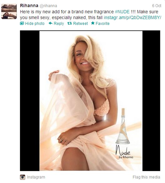 Seen This? Rihanna’s Nude Perfume Advertisement