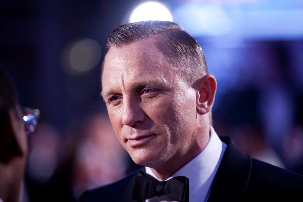 Daniel Craig at the "Skyfall" Royal premiere