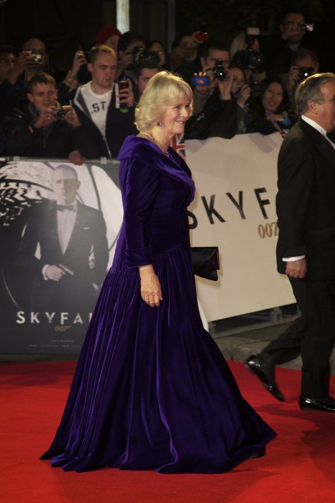 Camilla, Duchess of Cornwall at the "Skyfall" Royal premiere