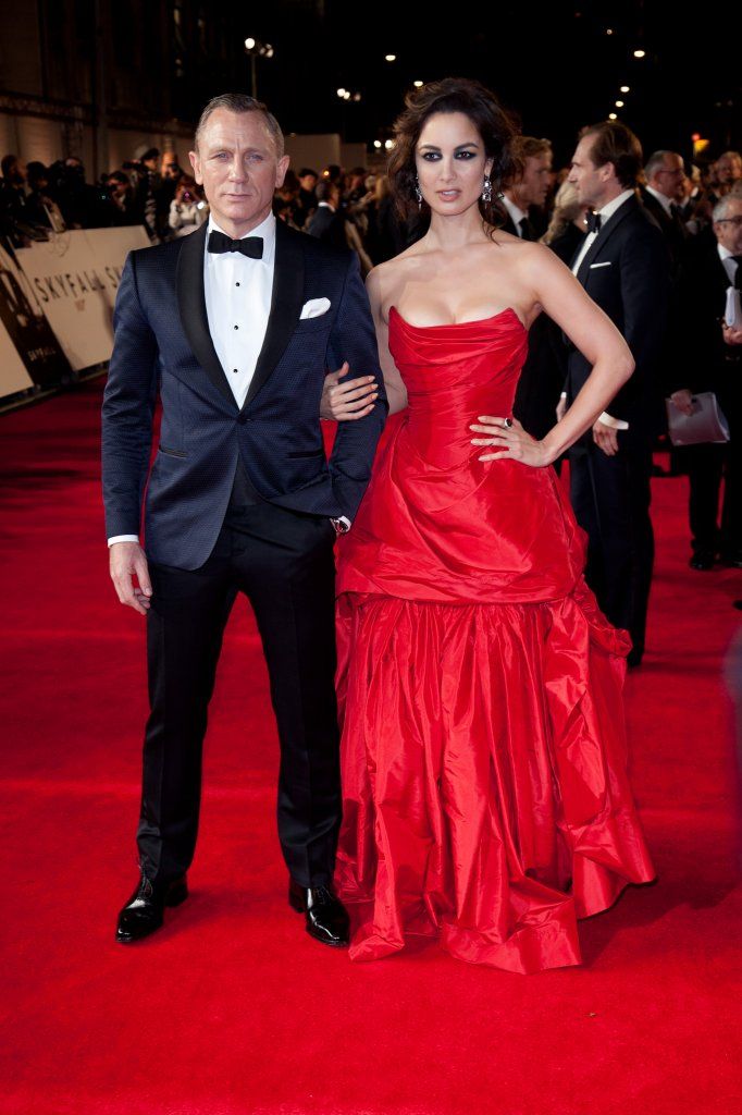 Daniel Craig & Bérénice Marlohe at the "Skyfall" Royal premiere