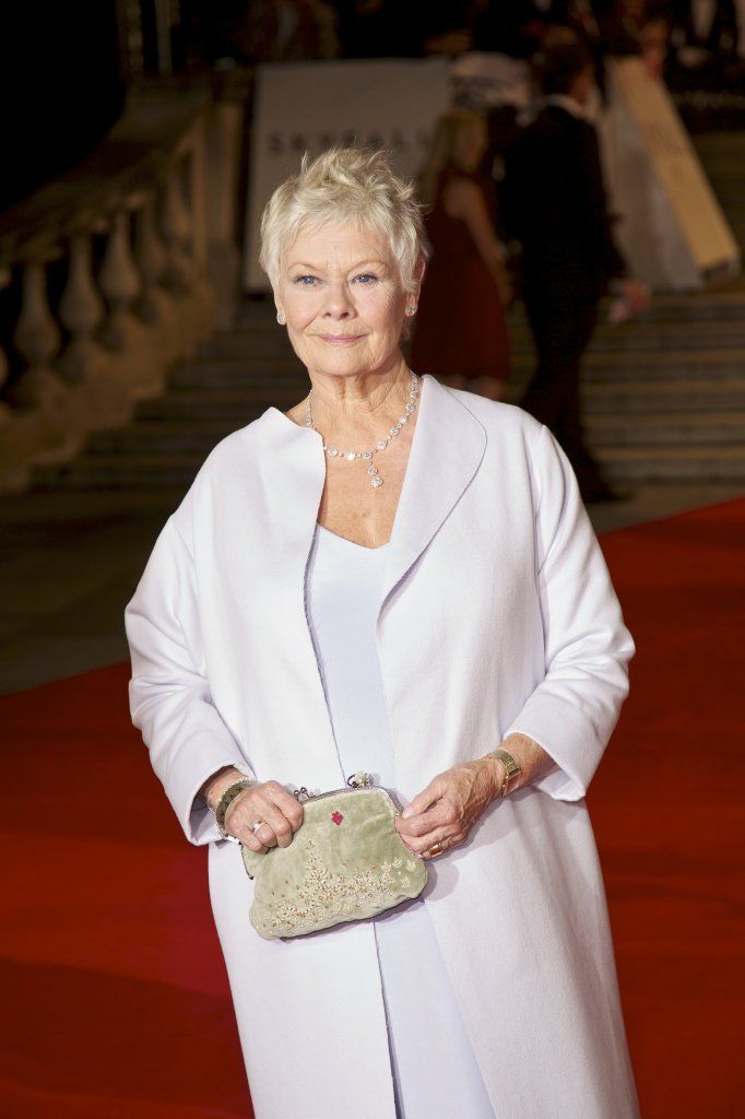 Dame Judi Dench at the "Skyfall" Royal premiere