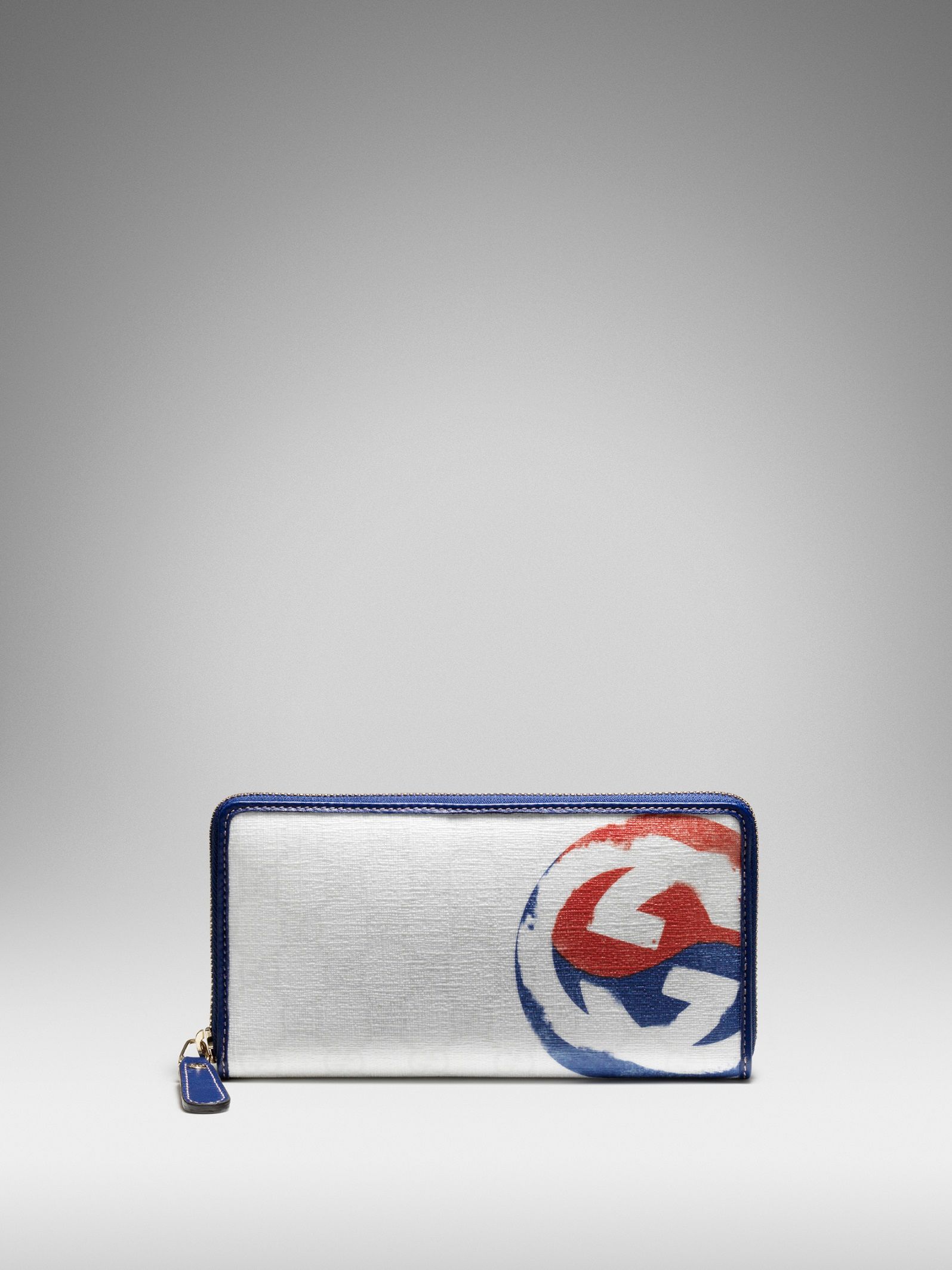 Korea GG Flag Collection zip around wallet (Photo courtesy | Gucci)