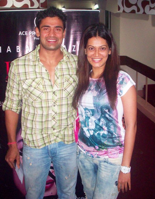 Sangram Singh with Payal Rohatgi