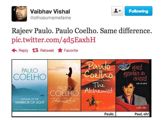 Rajeev Paul, You Must Be Joking.