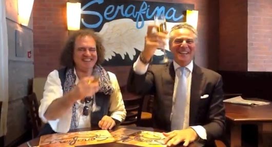 Serafina owners Vittorio Assaf & Fabio Granato