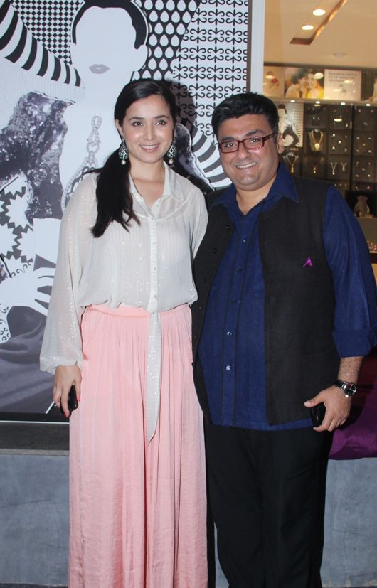 Simone Singh with Farhad Samar