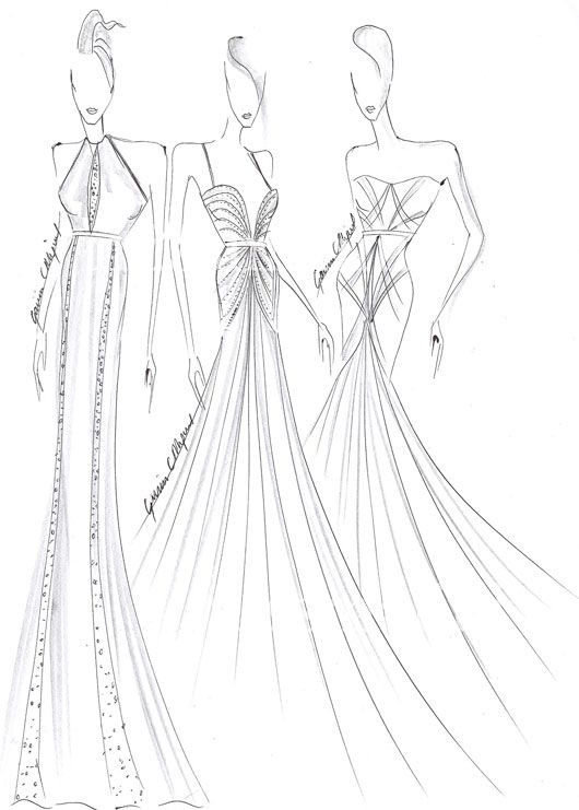 Exclusive: Gaviin Miguel Shares His Sketches for His BPFT Collection
