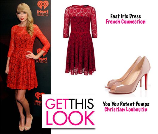 Taylor Swift in French Connection (photo courtesy | Just Jared) Taylor Swift in French Connection (photo courtesy | Just Jared)