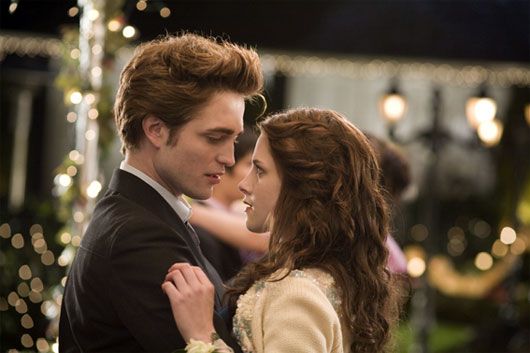 Edward and Bella at the school Prom