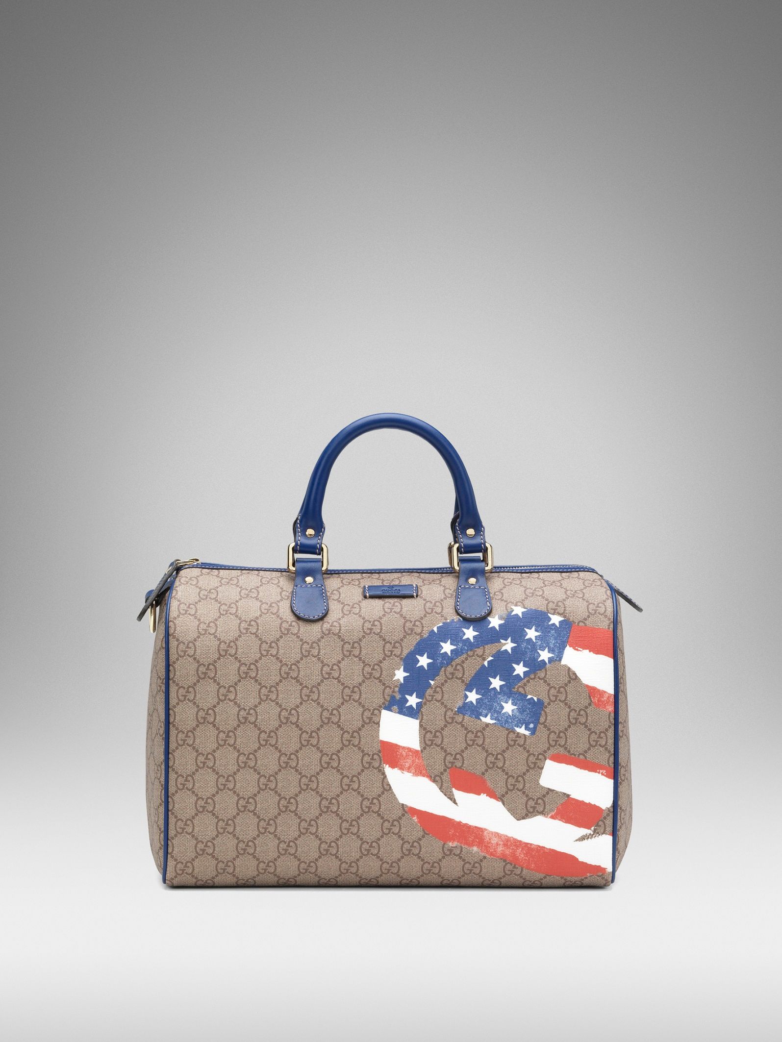 USA GG Flag Collection Boston Bag (Photo courtesy | Gucci)