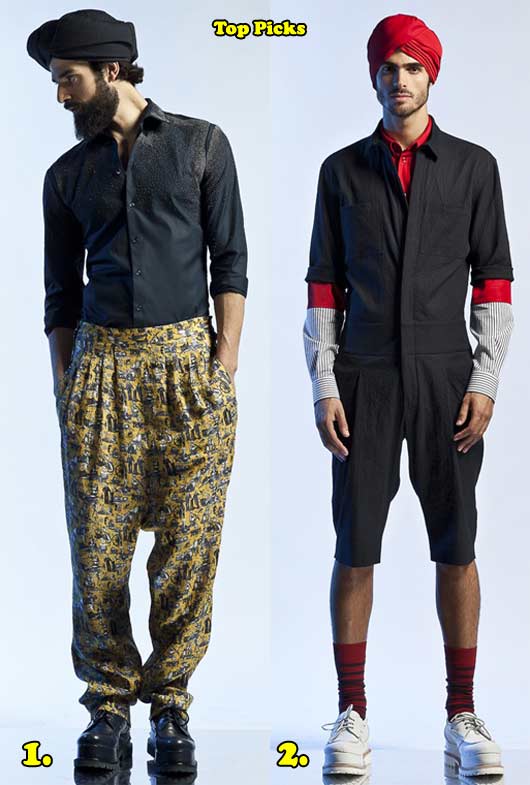 Top looks from Jean Paul Gaultier Spring/Summer 2013, Menswear