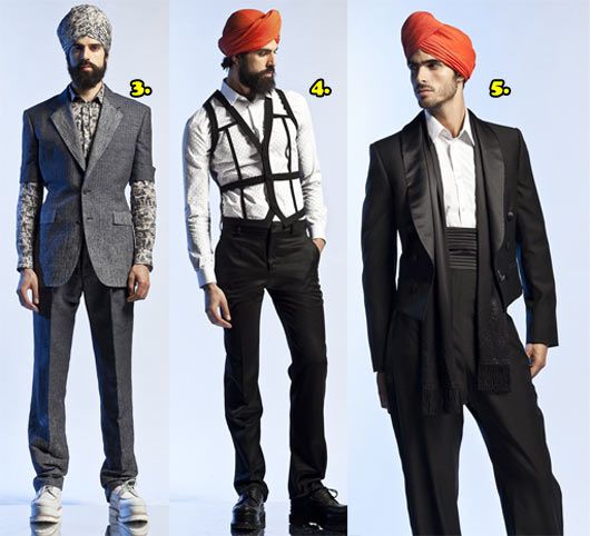 Jean Paul Gaultier Goes Sikh-Chic.