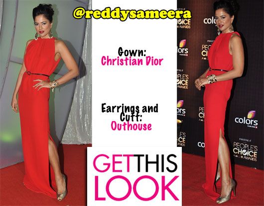 Get This Look: Sameera Reddy in Christian Dior