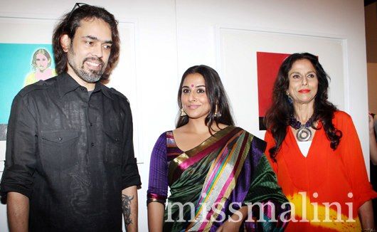 Viveek, Vidya and Shobhaa De