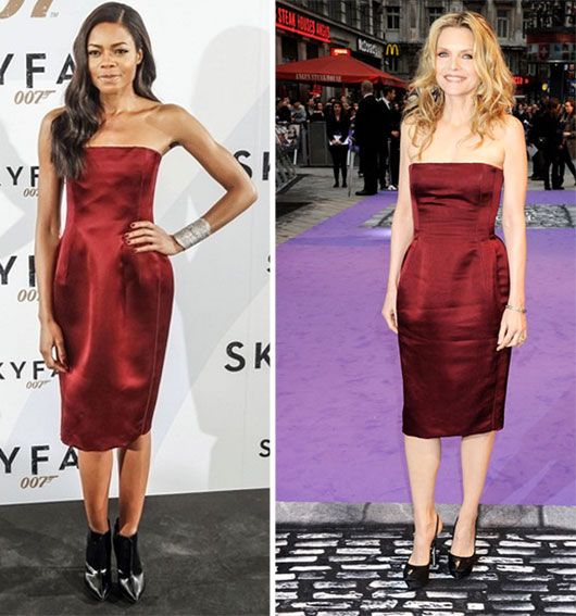 Who Wore it Better? Naomie Harris or Michelle Pfeiffer