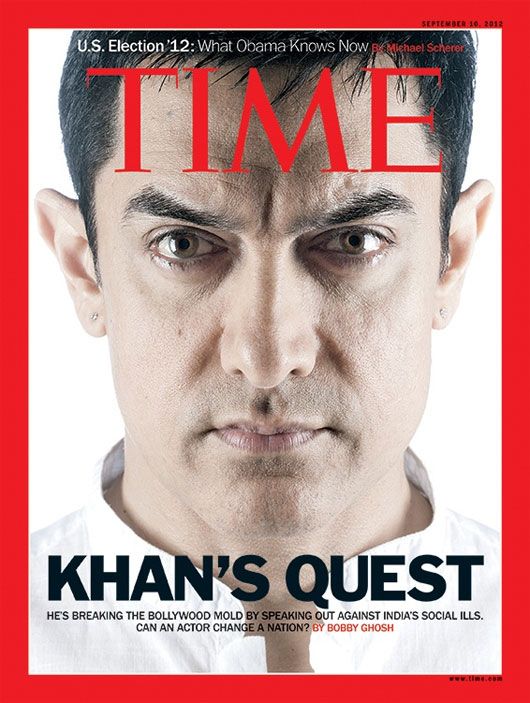 Aamir Khan on the Cover of Time Magazine