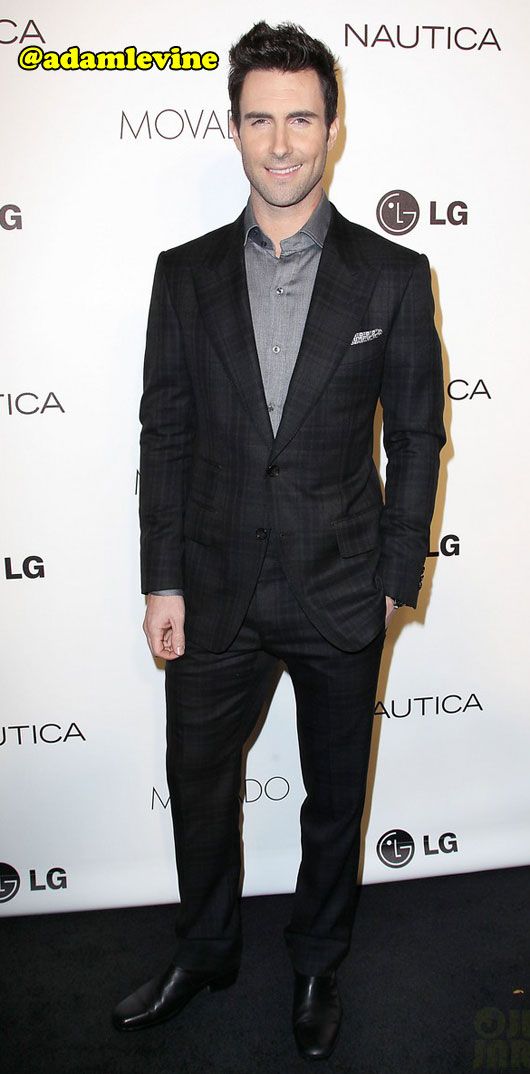 Hot or Not? Adam Levine is Sharp Suited