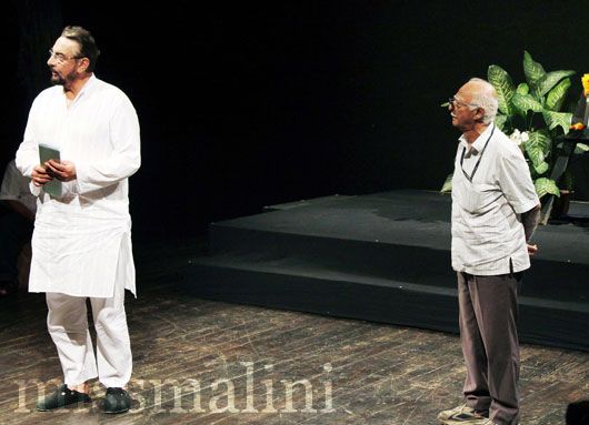 Kabir Bedi and Vijay Hangal