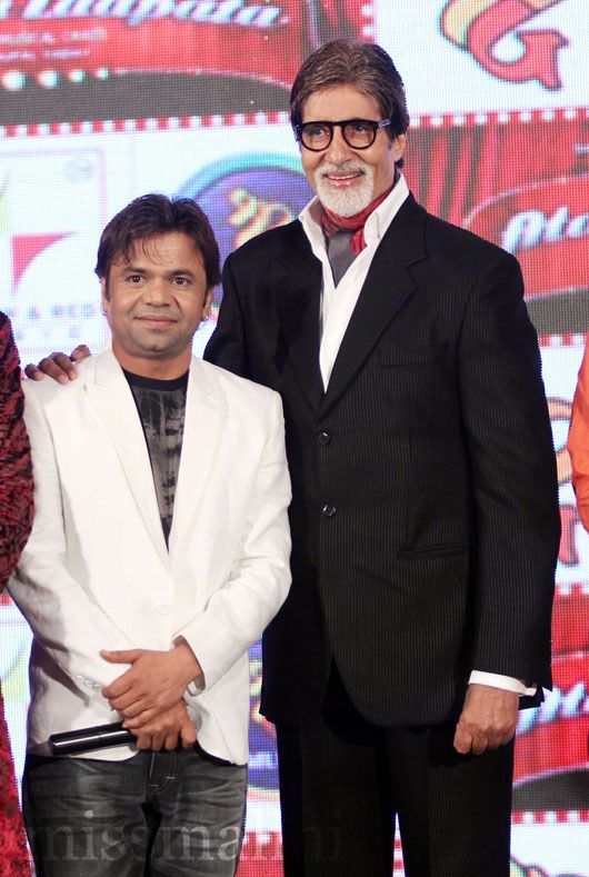 Rajpal Yadav and Amitabh Bachchan