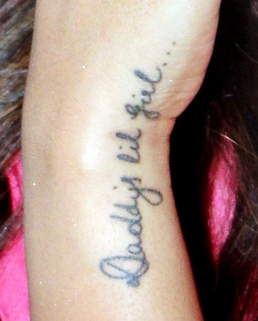 Priyanka Chopra's tattoo