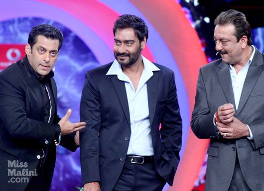 Salman Khan, Ajay Devgn, Sanjay Dutt