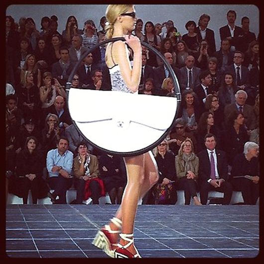 The Hula Hoop bag by Chanel (Pic: @cindi_leive)