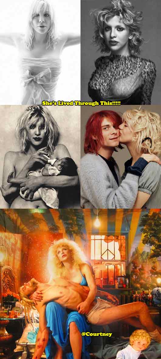 Courtney Love Collage