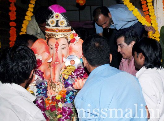 Jeetendra and Ekta Kapoor's Ganpati Visarjan