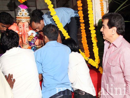 Jeetendra and Ekta Kapoor's Ganpati Visarjan