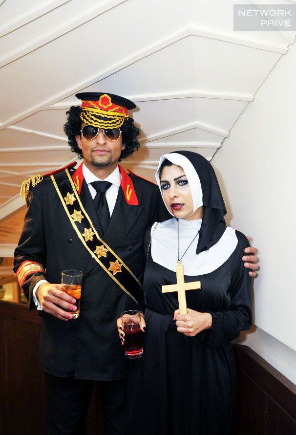 Gaddafi and a Nun