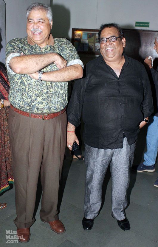 Satish Shah and Satish Kaushik