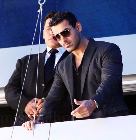 Spotted: John Abraham Shooting for ‘Race 2’