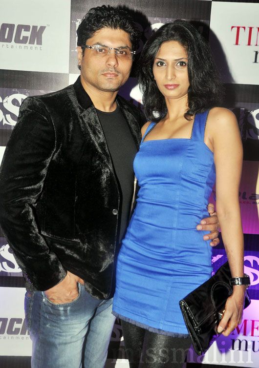 Riyaz Gangji and wife