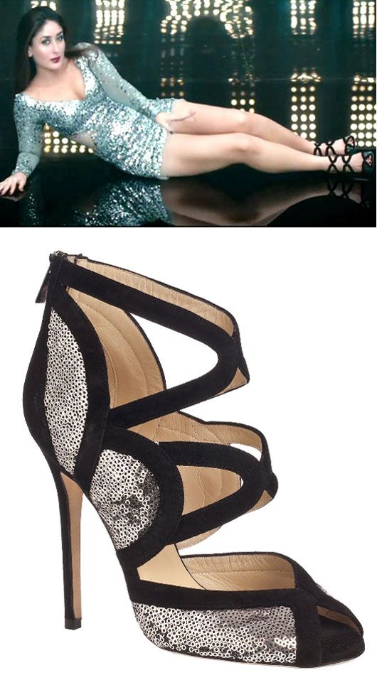 Kareena wears the Tempest shoes from Jimmy Choo’s A/W 2012 Collection
