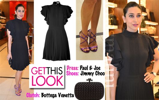 Get This Look: Karishma Kapoor in Paul &#038; Joe, Jimmy Choo and Bottega Venetta