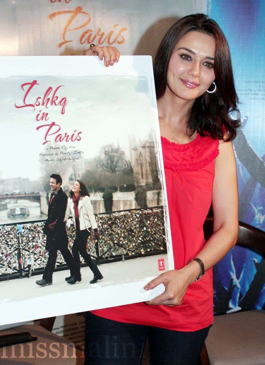Spotted: Preity Zinta Launching “Kudiye Di Kurti” With a Sprained Ankle