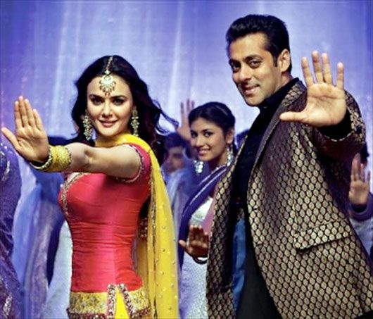 Preity Zinta and Salman Khan
