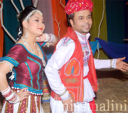 Liza Malik and Rajpal Yadav Shoot Song For ‘Amma Ki Boli’