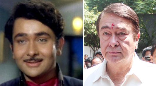 Randhir Kapoor - then and now