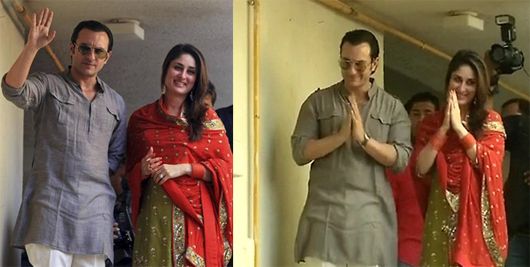 First Look: Saif Ali Khan and Kareena Kapoor Get Married in Mumbai