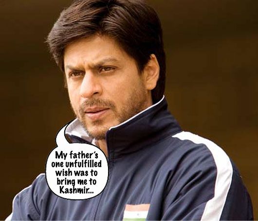 Shah Rukh Khan Gets Philosophical in Kashmir!