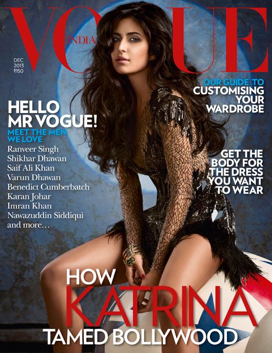 Katrina Kaif on Vogue December 2013